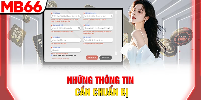 Đăng Ký MB66: Cách Tạo Tài Khoản Nhận Quà Khủng 2026 7 Những thông tin cần chuẩn bị
